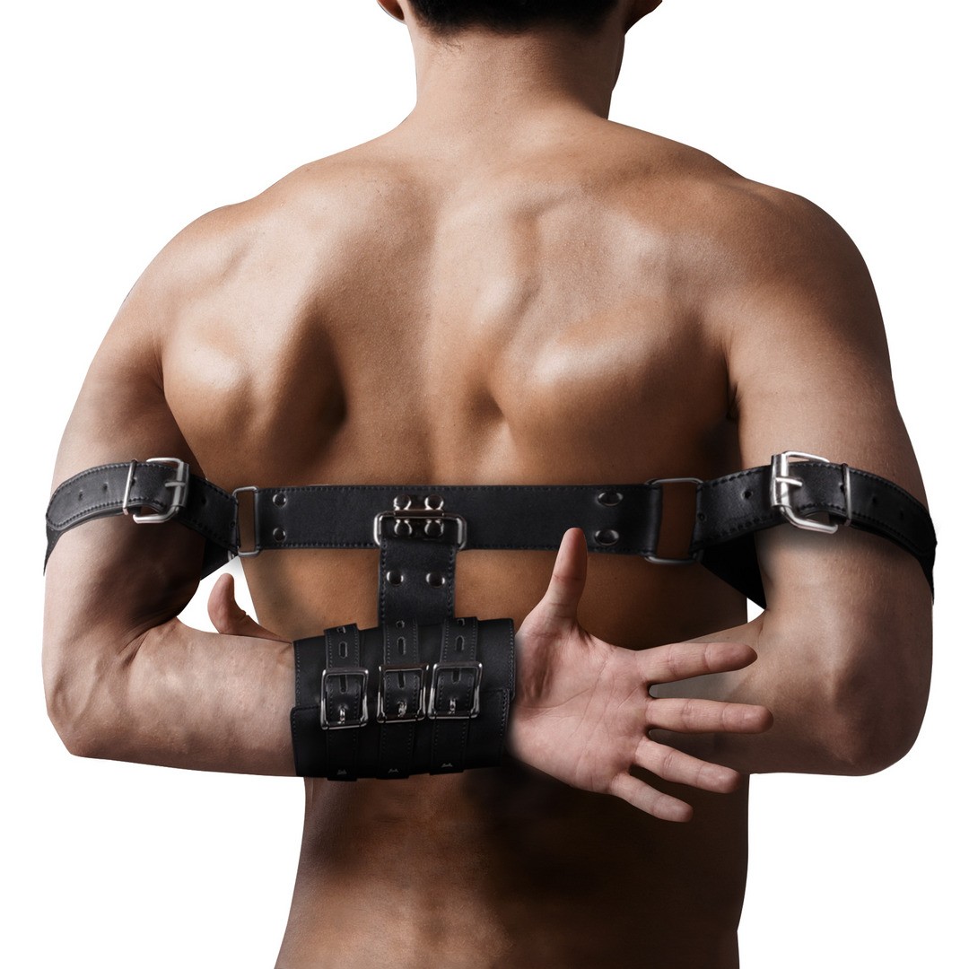 COMPLETE ARM RESTRAINTS - BLACK