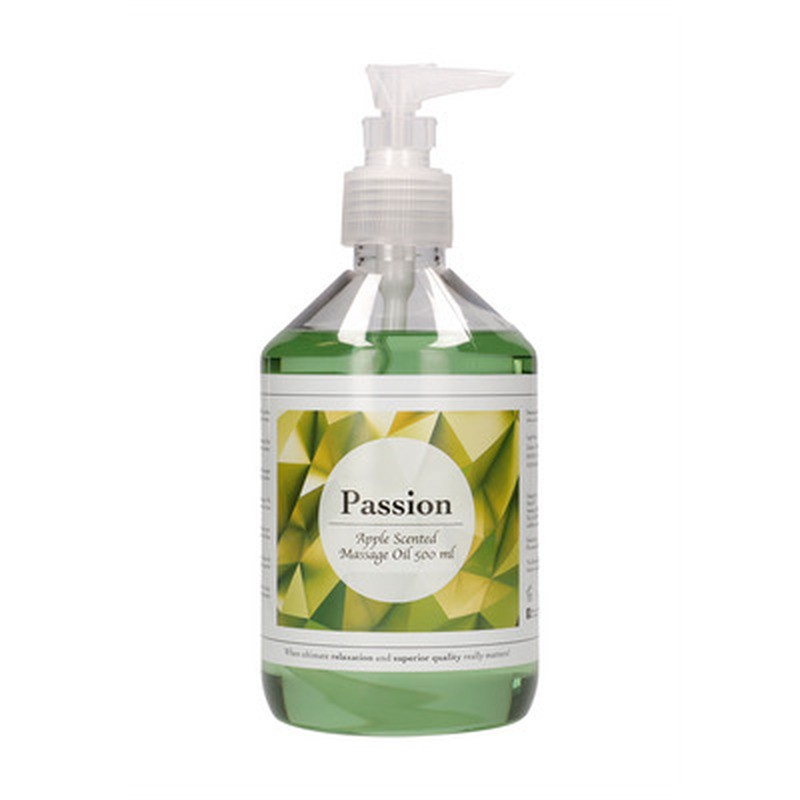 PASSION - MASSAGE OIL - APPLE SCENTED - 17 FL OZ / 500 ML