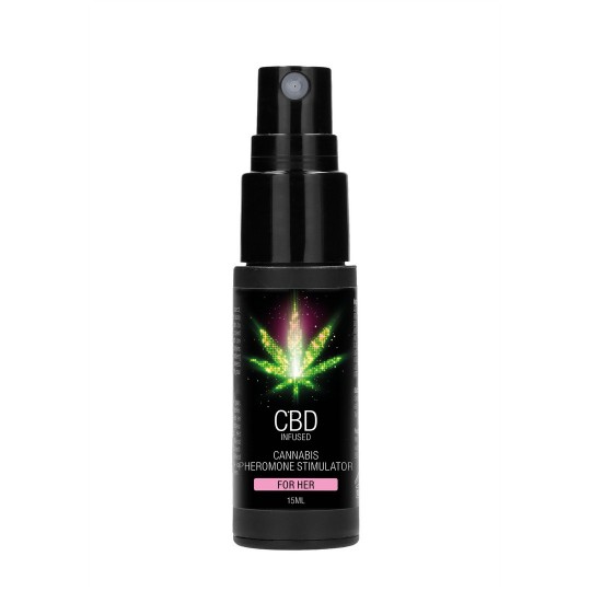 CBD CANNABIS PHEROMONE STIMULATOR FOR HER - 0.5 FL OZ / 15 ML