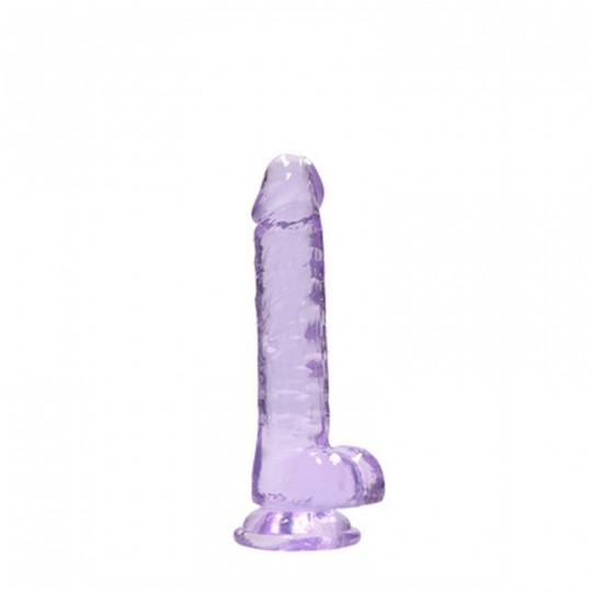 REALISTIC DILDO WITH BALLS - 7 / 18 CM