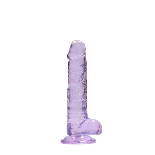 REALISTIC DILDO WITH BALLS - 7 / 18 CM