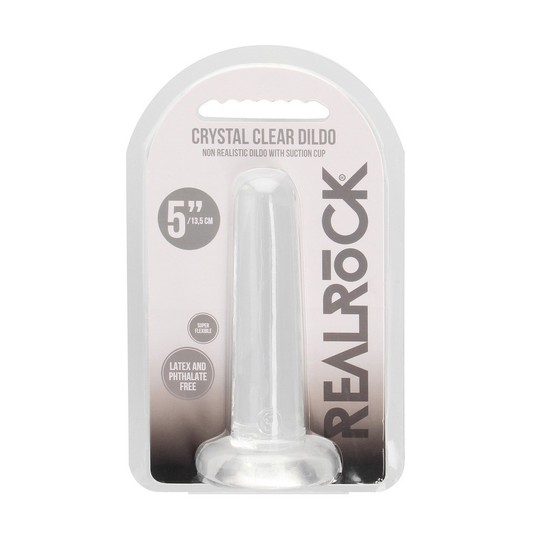 NON-REALISTIC DILDO WITH SUCTION CUP - 5 / 13,5 CM