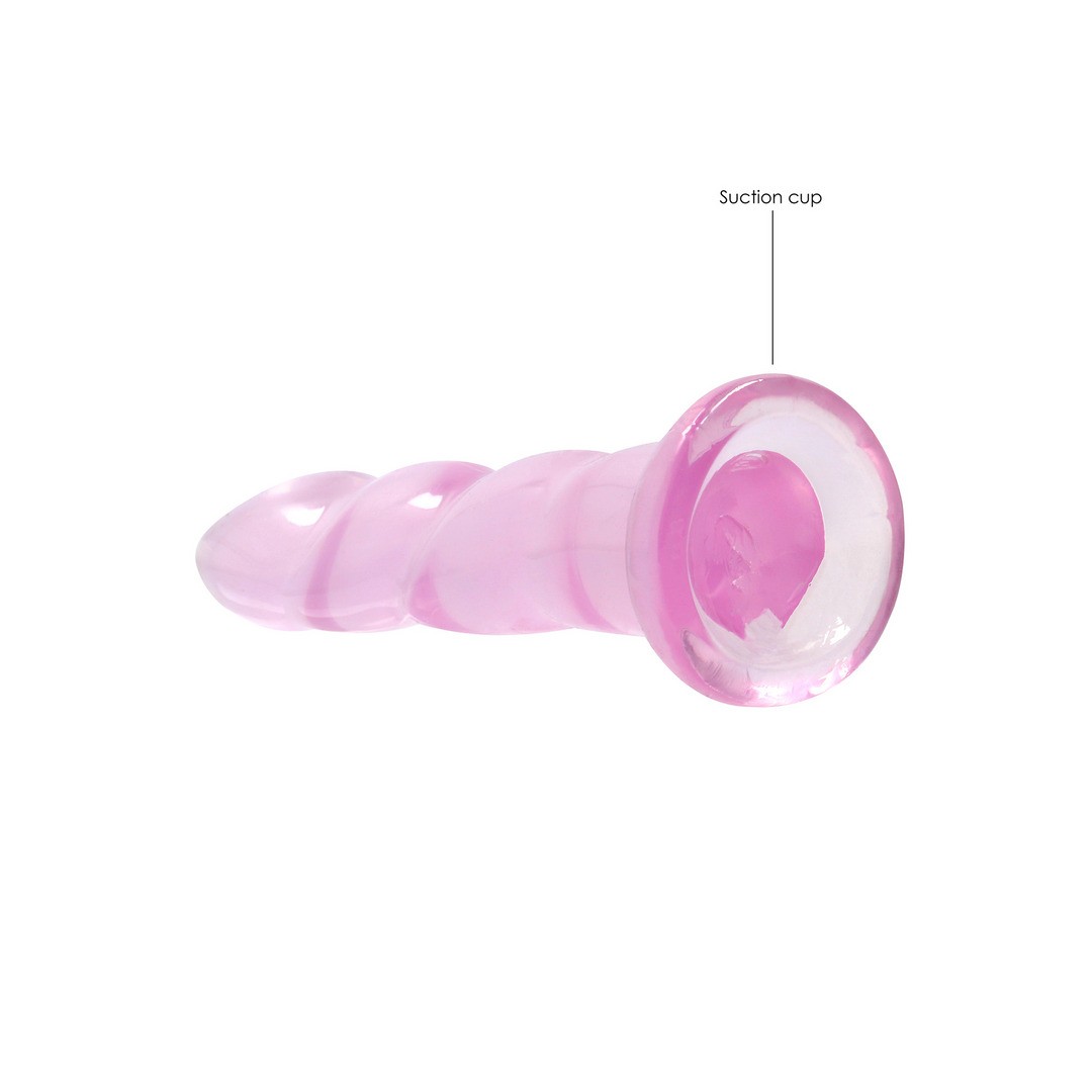 NON-REALISTIC DILDO WITH SUCTION CUP - 7 / 17 CM