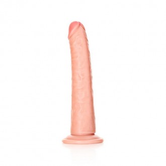 SLIM REALISTIC DILDO WITH SUCTION CUP - 8 / 20,5 CM