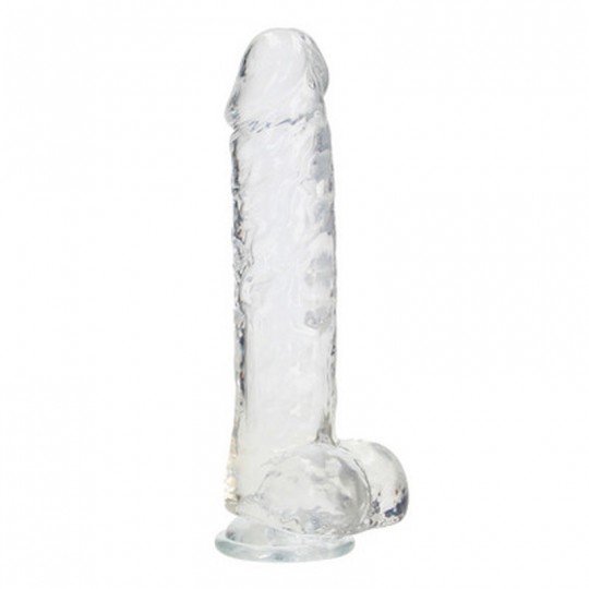 REALISTIC DILDO WITH BALLS - 10 / 25,4 CM