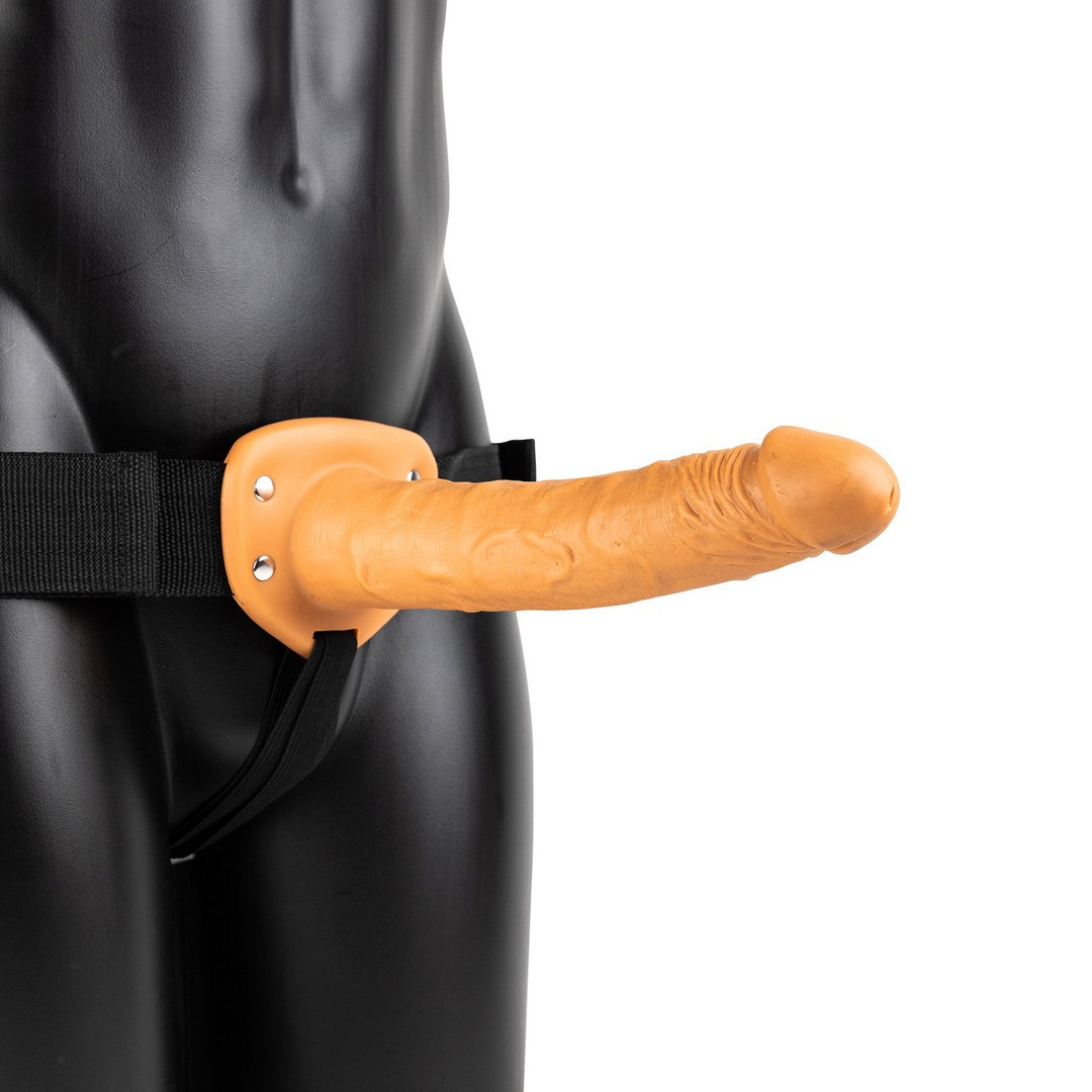 HOLLOW STRAP-ON WITHOUT BALLS - 10 / 24,5 CM