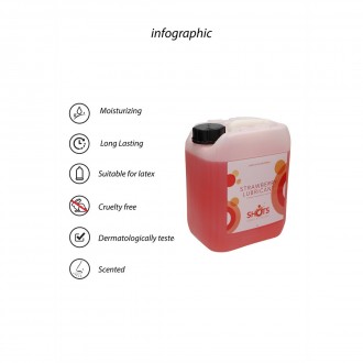 LUBRICANT - STRAWBERRY - 1.3 GAL / 5 L