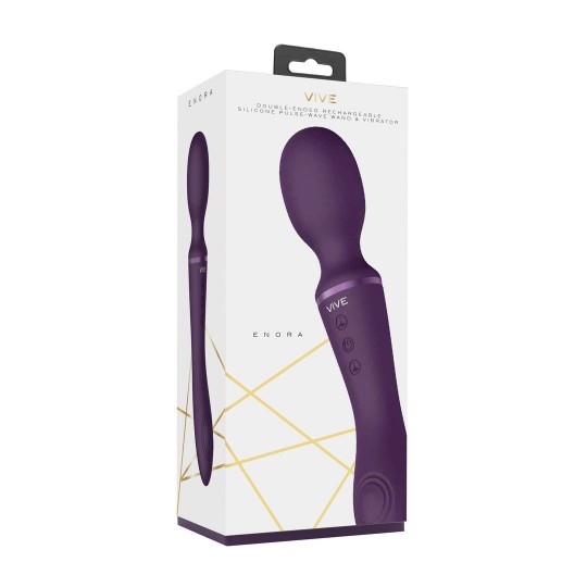 ENORA - WAND  VIBRATOR - PURPLE