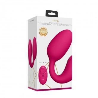 AIKA - PULSE WAVE  VIBRATING LOVE EGG - PINK