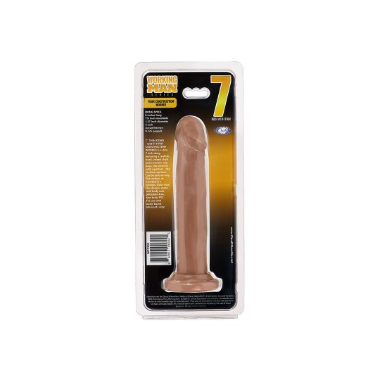 WORKING MAN - YOUR CONSTRUCTION WORKER DILDO - 7 / 18 CM