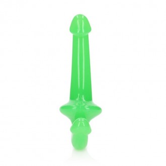 STRAPLESS STRAP-ON - GLOW IN THE DARK - 6'' / 13,5 CM