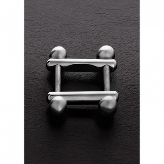 NIPPLE CLAMP WITH TWO END BALL