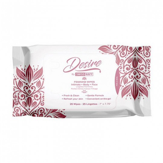 FEMININE HYGIENE WIPES - 25 PIECES