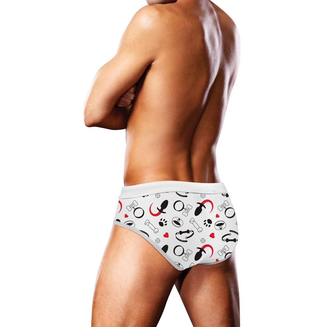 SWIM BRIEF PUPPIE PRINT