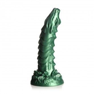 COCKNESS MONSTER - LAKE CREATURE SILICONE DILDO - GREEN