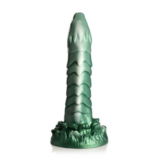 COCKNESS MONSTER - LAKE CREATURE SILICONE DILDO - GREEN