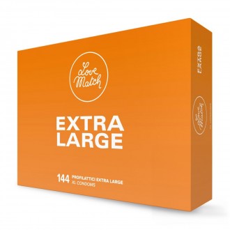 EXTRA LARGE - CONDOMS - 144 PIECES