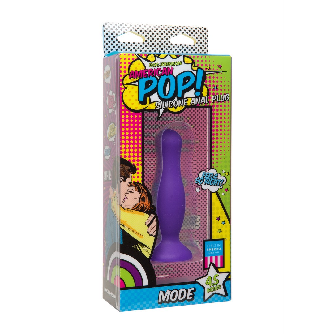 AMERICAN POP - MODE - SILICONE ANAL PLUG - 4&#039; / 10 CM