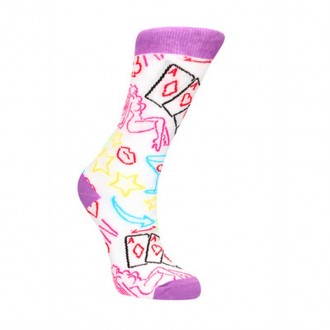 STRIP POKER SOCKS - US SIZE 2-7,5 / EU SIZE 36-41