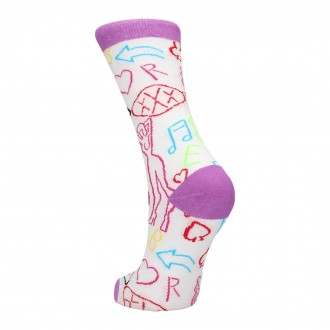 STRIP POKER SOCKS - US SIZE 2-7,5 / EU SIZE 36-41