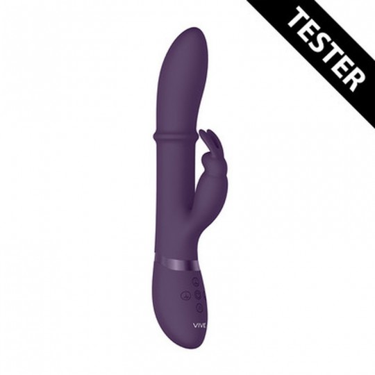 HALO - RING RABBIT VIBRATOR - PURPLE - TESTER