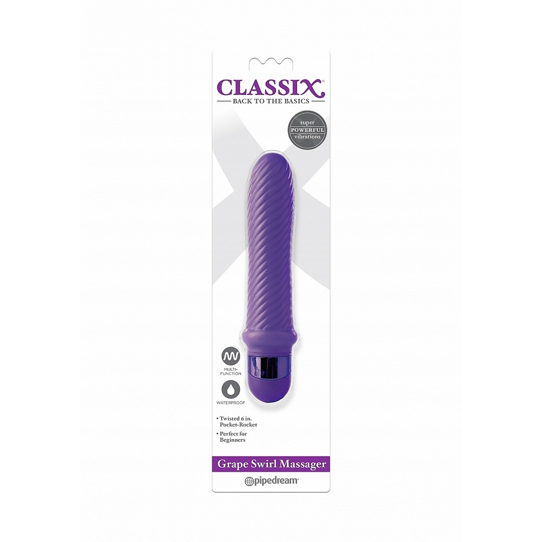 GRAPE - SWIRLED MASSAGER