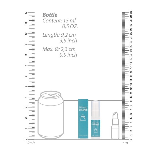 ANTIBACTERIAL SHOP CLEANER - 0.5 FL OZ / 15 ML