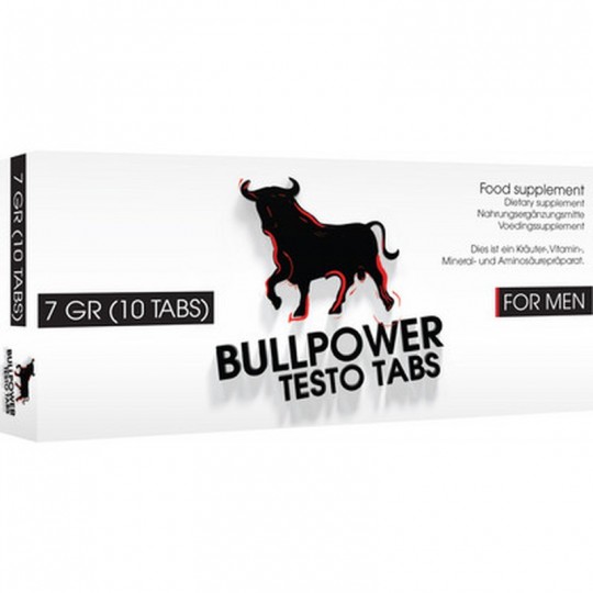 BULL POWER TESTO TABS - STIMULATING TABLETS