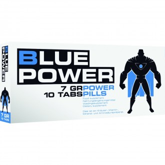 CÁPSULAS ESTIMULANTES BLUE POWER - 10 UNIDADES