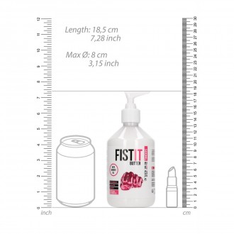 MANTEIGA DESLIZANTE À BASE DE ÁGUA  WATERBASED SLIDING BUTTER - 17 FL OZ / 500 ML - PUMP FIST IT