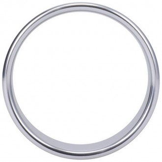 BRUSHED ALLOY - COCKRING - EXTRA LARGE