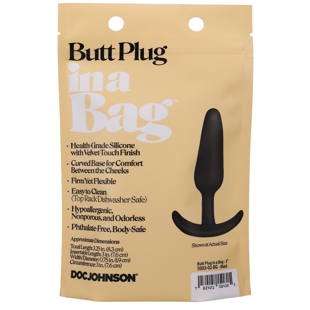 BUTT PLUG - 3\&#039;\&#039; / 8 CM