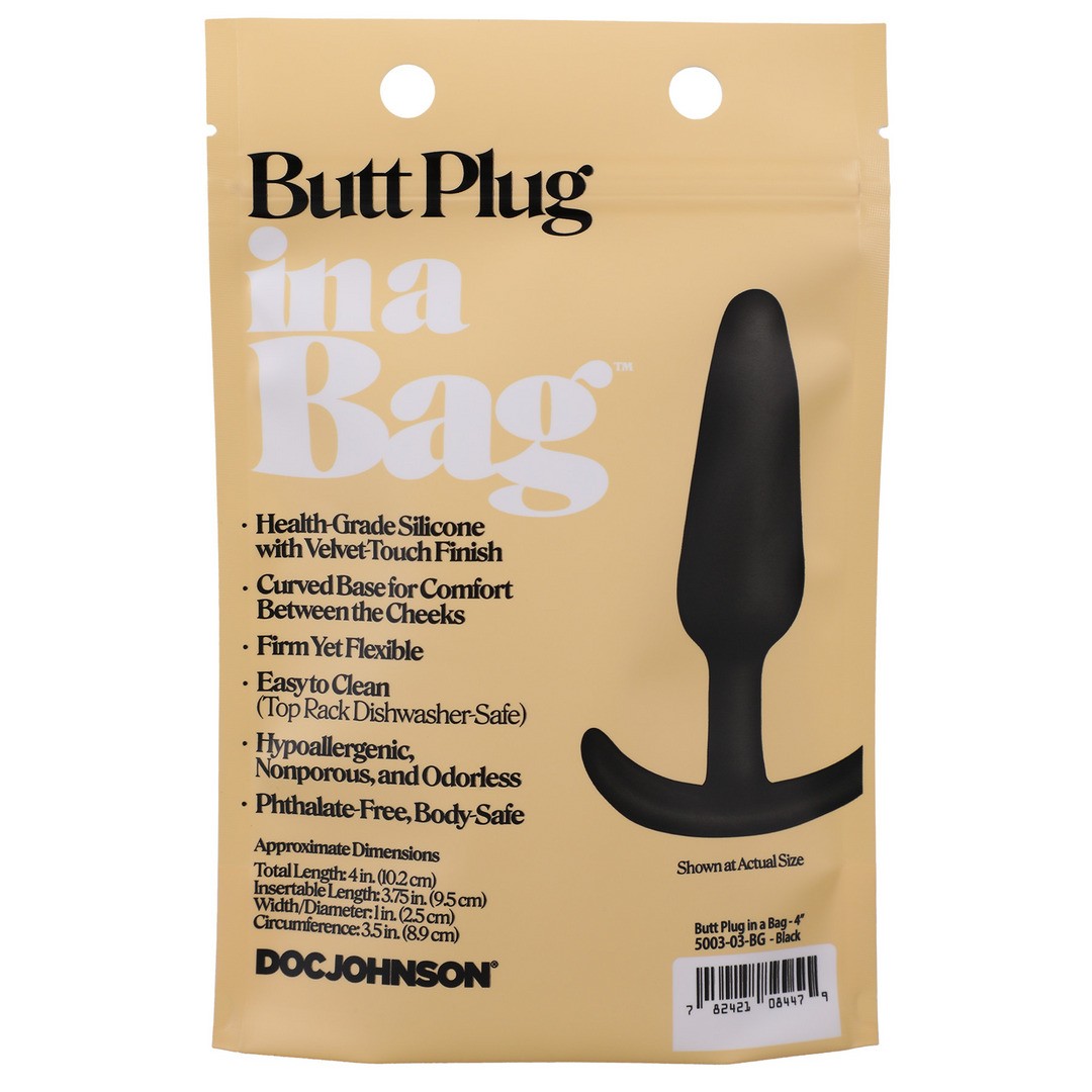 BUTT PLUG - 4\&#039;\&#039; / 10 CM