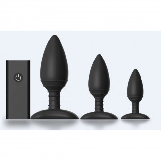 ACE MEDIUM - VIBRATING BUTT PLUG WITH REMOTE CONTROL