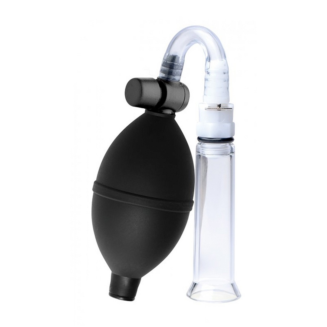 SIZE MATTERS - CLITORAL PUMP SYSTEM WITH DETACHABLE ACRYLIC CYLINDER