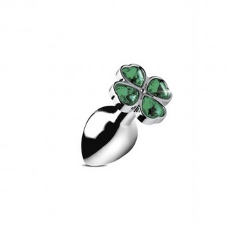 LUCKY CLOVER GEM - BUTT PLUG - SMALL