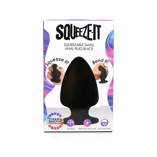 SQUEEZABLE ANAL PLUG - SMALL