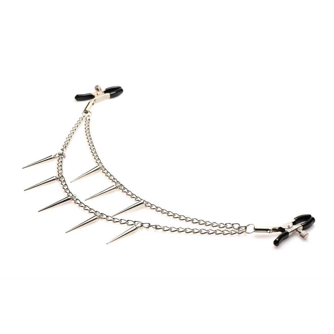 DAGGERS - DOUBLE CHAIN NIPPLE CLAMPS