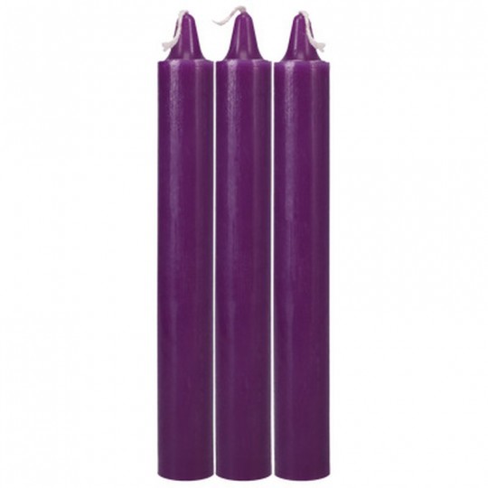 JAPANESE DRIP CANDLES - PURPLE