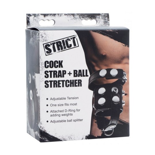 PENIS STRAP AND BALL STRETCHER