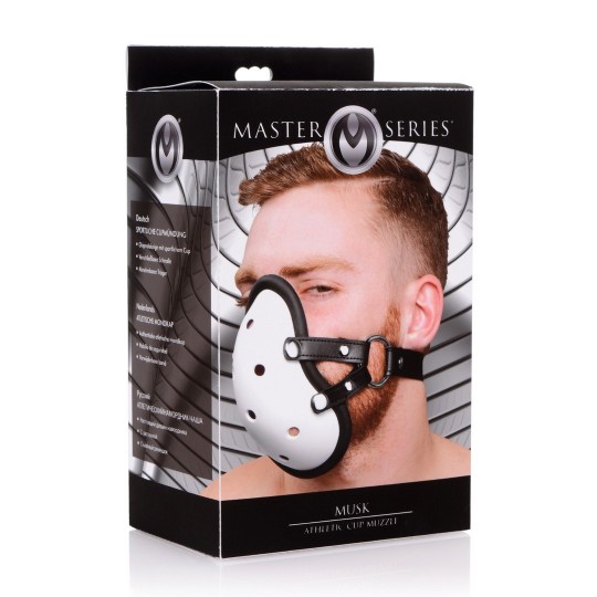 MUSK ATHLETIC CUP - MUZZLE WITH REMOVABLE STRAPS