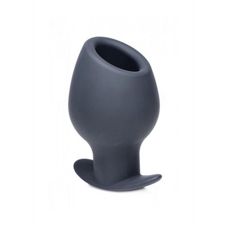 ASS GOBLET - SILICONE HOLLOW BUTT PLUG - LARGE