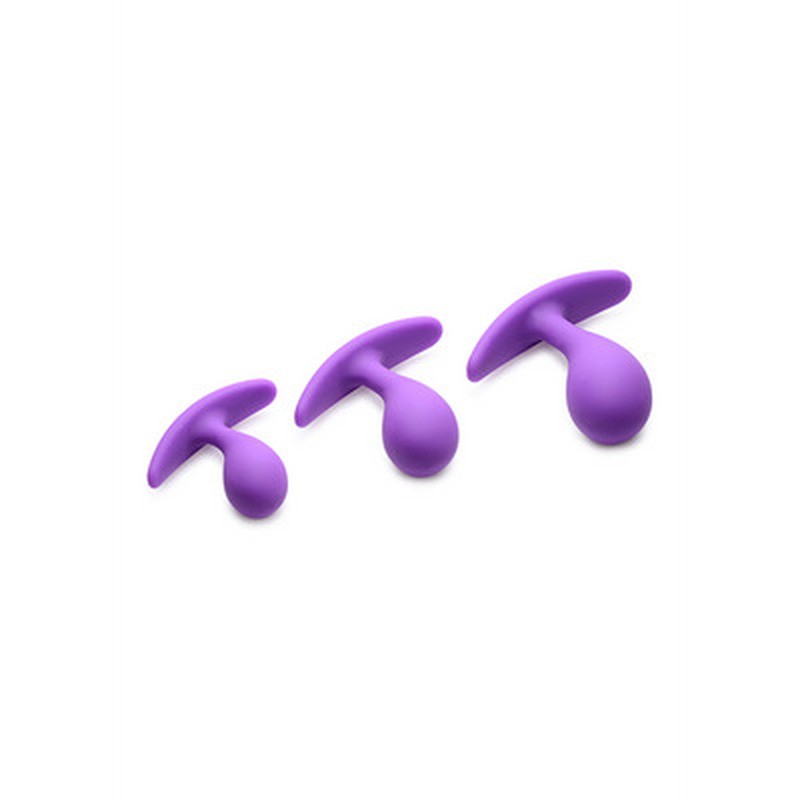 BOOTY POPPERS - SILICONE ANAL TRAINER SET