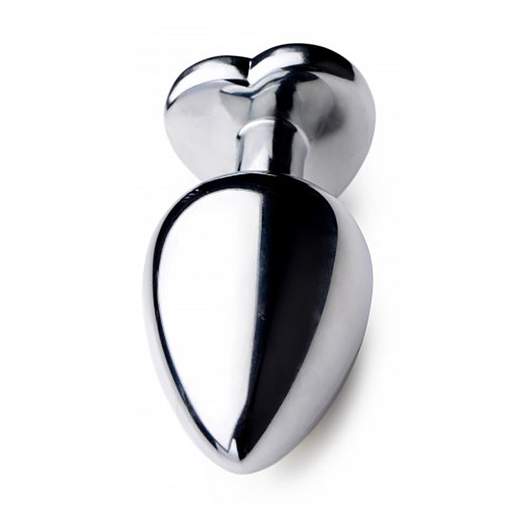 BLACK HEART - BUTT PLUG - LARGE