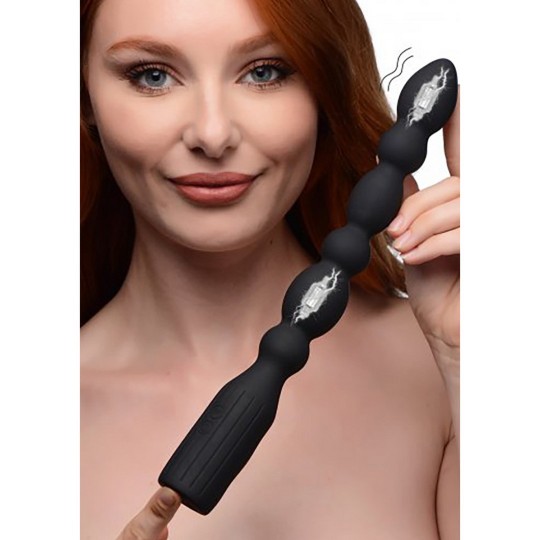 VIPER BEADS - SILICONE ANAL BEADS VIBRATOR