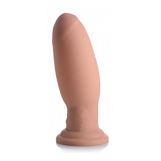 SWELL - INFLATABLE AND VIBRATING SILICONE DILDO - 7 / 18 CM