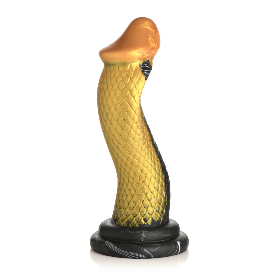 GOLDEN SNAKE - SILICONE DILDO