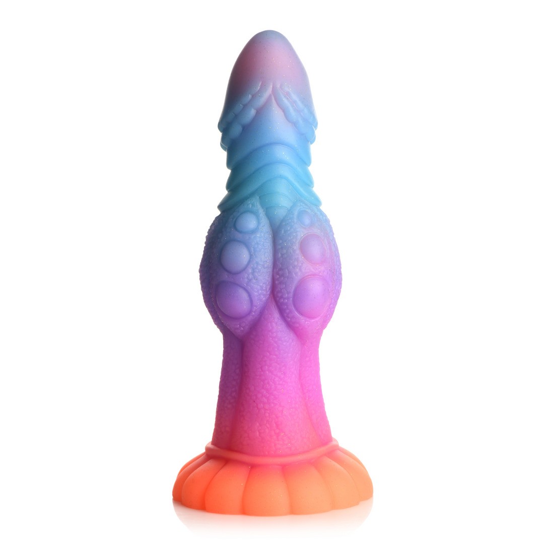 GALACTIC COCK - ALIEN CREATURE GLOW-IN-THE-DARK SILICONE DILDO