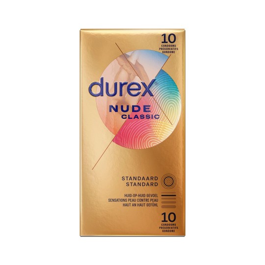 NUDE - CONDOMS WITHOUT LATEX - 10 PIECES