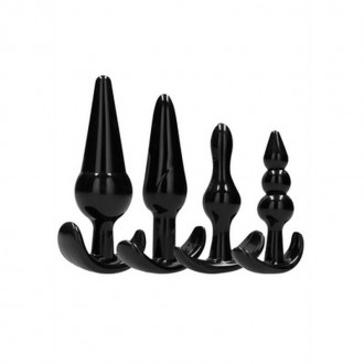 NO.80 - 4-PIECE BUTT PLUG SET